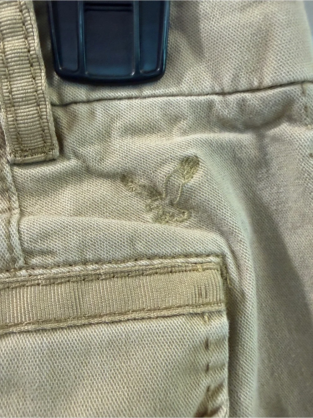 American Eagle Outfitters Women’s Boot Cut Jeans in Khaki